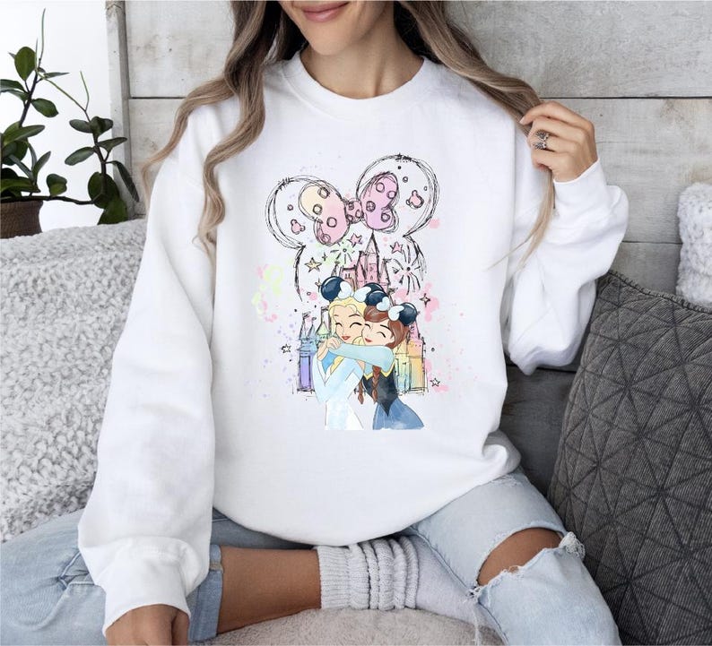 Disney Frozen Shirt, Elsa And Anna Best Friends T-Shirt, Princess Trip Sweatshirt, Disneyland Girls Trip Shirt