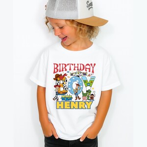 Toy Story Birthday T-shirt, Disney Woody Birthday Boy Tee, Buzz Lightyear Birthday Gift, Toy Story Family Birthday Trip Sweatshirt
