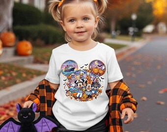 Disney Halloween Cruise Shirt, Micky und Freunde Wunder Reise T-Shirt, gruseliges Kreuzfahrt Traumgeschenk, Halloween Urlaub T-Shirts