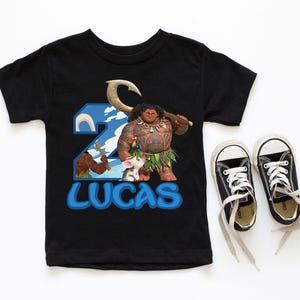 Maui Moana Birthday Shirt, Custom Maui Shirt, Maui Birthday Party T-Shirt, Pua Birthday Boy Tee, Walt Disney Birthday Sweatshirt