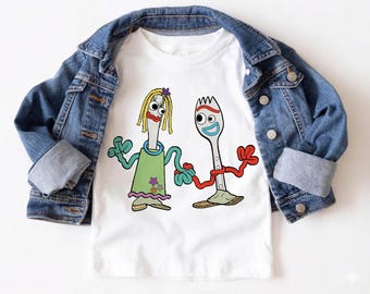 Forky und Karen Everver Shirt, Toy Story 5 Kids Trip T-Shirt, Pixar Forky Messer Sweatshirt