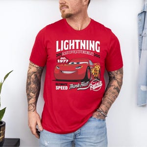 Disney Cars Trip Shirt, Lightning McQueen Cars Shirt, Disneyland Cars Kids Shirt, Piston Cup Shirt, Cars Think Fast Shirt,Pixar Cars Shirt