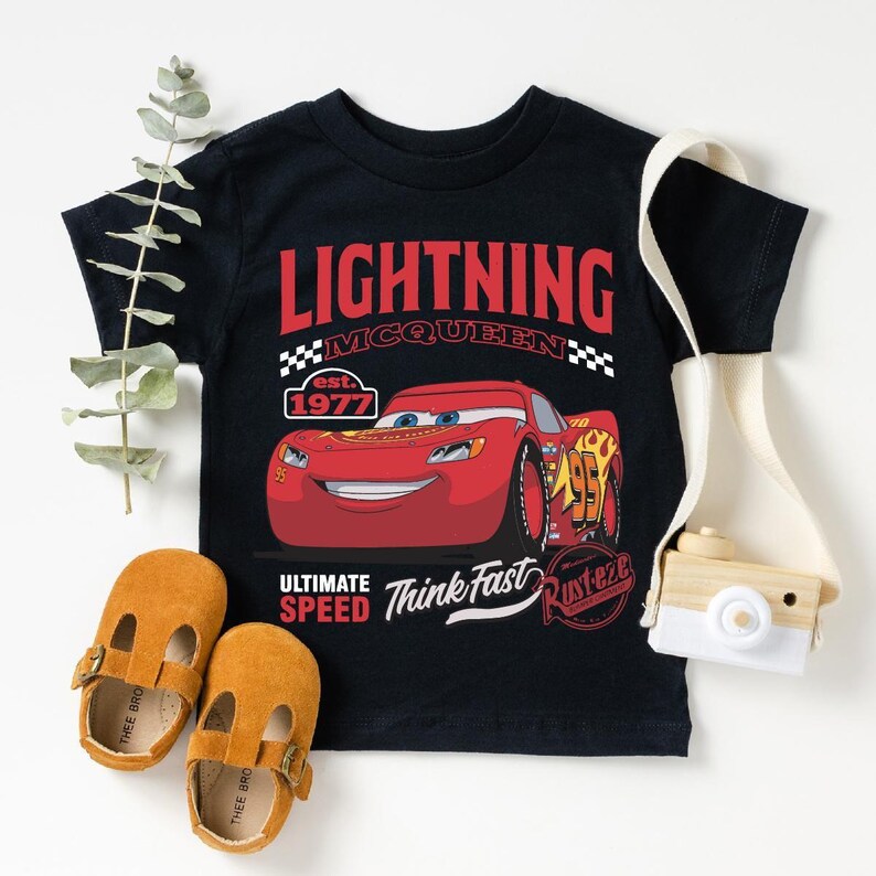 Disney Cars Trip Shirt, Lightning McQueen Cars Shirt, Disneyland Cars Kids Shirt, Piston Cup Shirt, Cars Think Fast Shirt,Pixar Cars Shirt