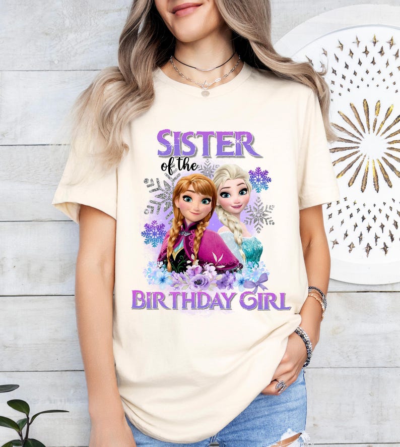 Disney Frozen Birthday Shirt, Elsa Birthday Girl T-Shirt, Princess Anna Birthday Sweatshirt, Olaf Birthday Dad, Disneyland Birthday Trip Tee