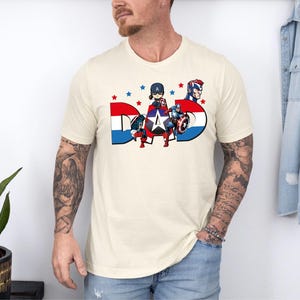 Disney Marvel Family Shirt, Avengers Trip Sweatshirt, Captain America Mama Dada T-Shirt, Superhero Matching Tee