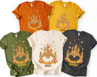 Disney Thanksgiving-T-Shirts, Mickey Dankbares CustomTee, Thanksgiving-Gruppe Passendes T-Shirt, Disneyland-Fall-Familiengeschenk-Sweatshirt