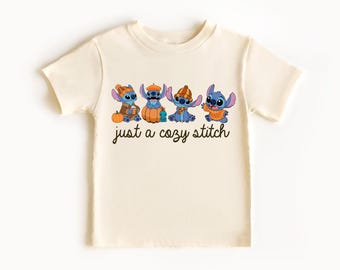 Stich Herbst Sweatshirt, Disney Kürbis Saison T-Shirt, Kürbis Stich Kinder Shirt, Disneyland Herbst Reise Hoodie, Thanksgiving Geschenk Tees