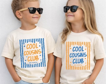 Cool Cousins Club Shirts, Cousin Reunion Tee, Cousins Vacation Tees, New Cousin Gift