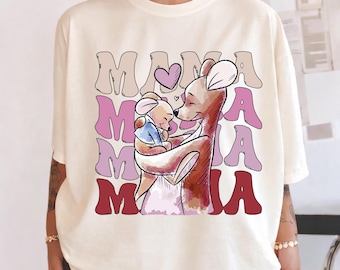 Känga und Roo Shirt, Disney Mutter und Baby T-Shirt, Winnie The Pooh Mama Mini Sweatshirt, Muttertagsgeschenk, Walt Disney World Familien Reise Tees