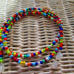 Multi color Beaded Handmade Eyeglass chain, 1001