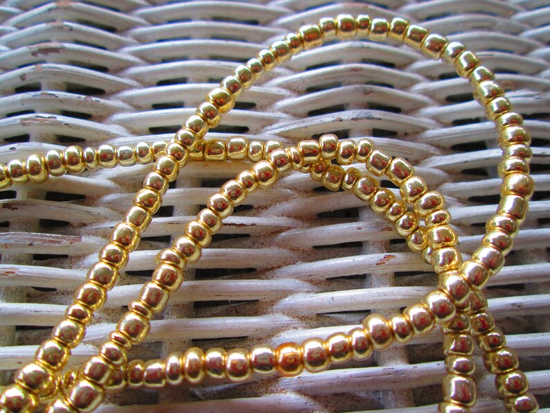 Eyeglass Chain Beaded Eyeglass Chain Light Gold Seed Etsy New Zealand