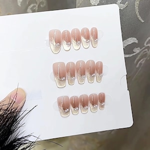Starlight Nails / Naturally Beautiful / Reusable Nails / Gel Nails / Gentle Nails