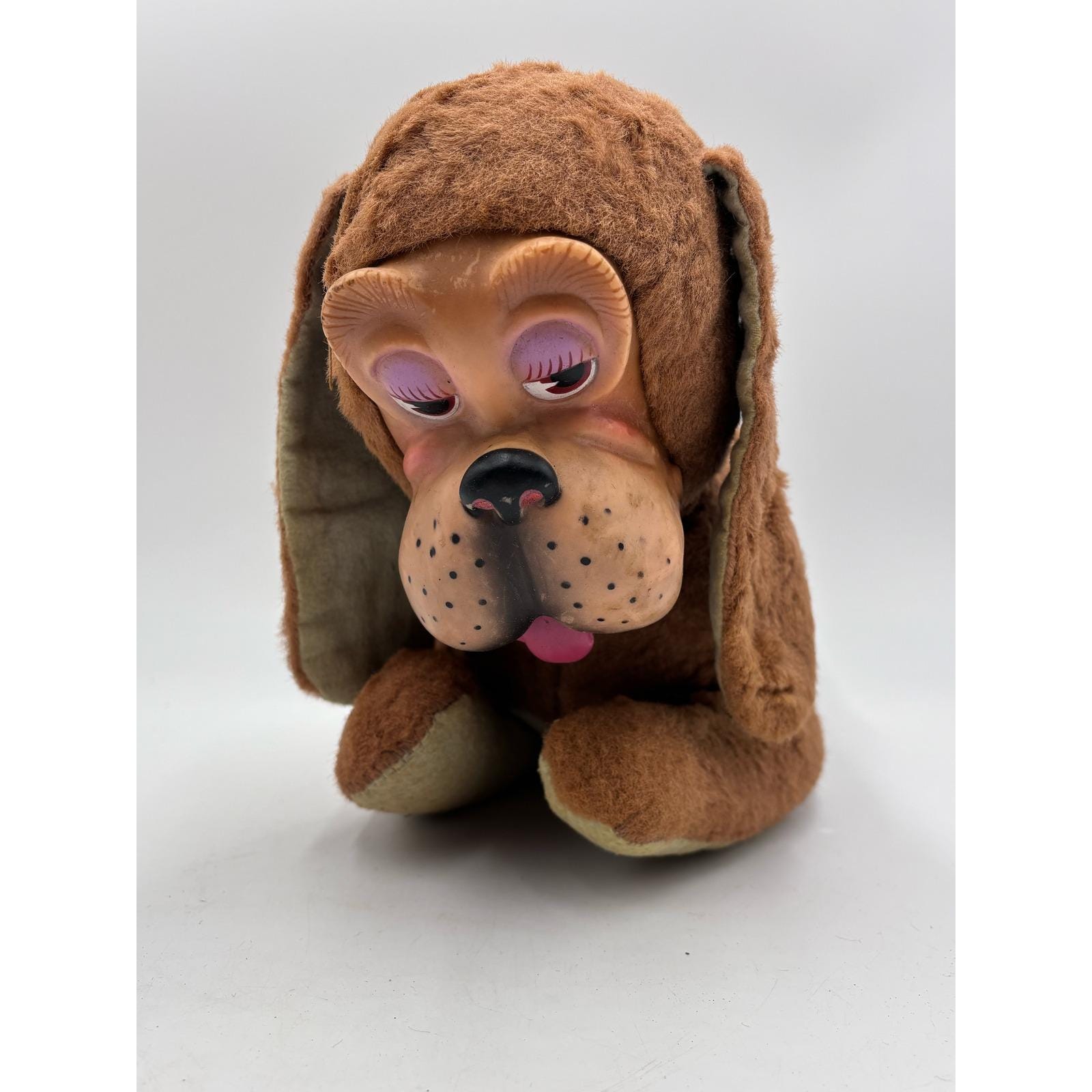 Vintage Rubber Face Dog - Etsy