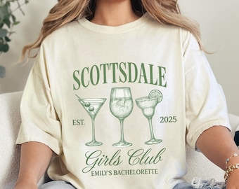 Scottsdale Bachelorette T-Shirt, Girls Trip Bride Shirt