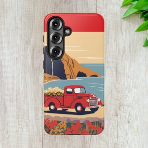 Vintage Truck Samsung Phone Case | Tough Cases, Retro Phone Cover, Gift for Him, Nature Lover, Beach Vibe, Fathers Day, Classic Truck case