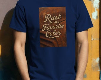 Rusty Car Comfort Colors T-Shirt: Patina Style, Car Guy Gift