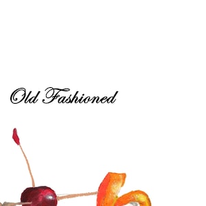 Old Fashioned Digital Print