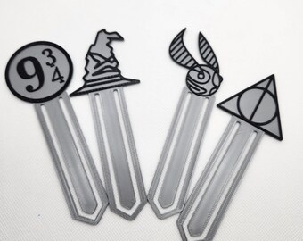 3D Bookmark Set – Harry Potter (Multicolor Print)