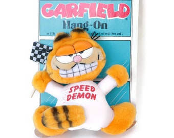 garfield plush with suction cups