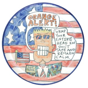 Oranje Alert! Post 9/11 Geïnspireerde kunstplaat