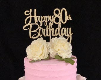 80th Birthday Gift Etsy
