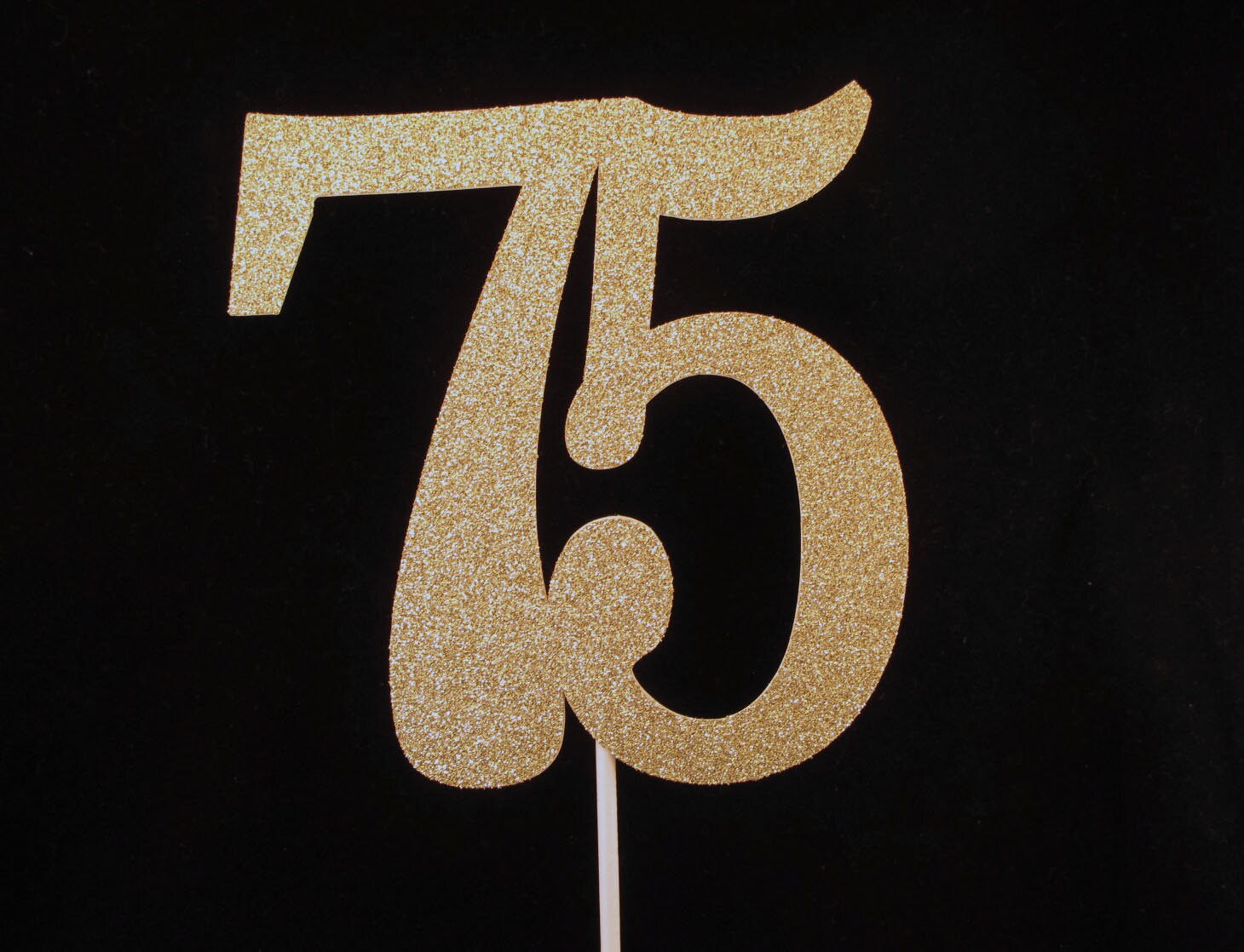 75th Birthday Cake Topper - Etsy
