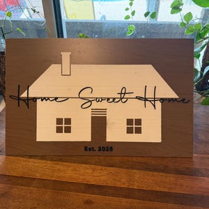 Home Sweet Home Sign