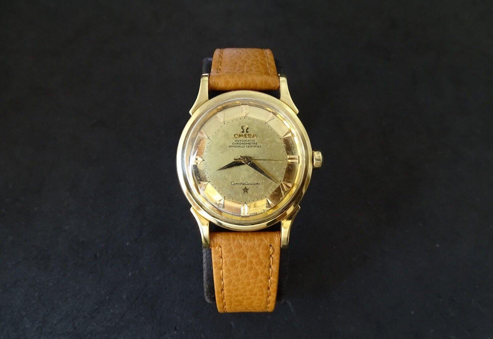 Luxury Solid 18K Gold Watch. Artisan-crafted of solid 18K Gold, 925 Sterling Men main image 2