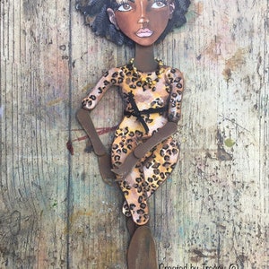 Jointed Paper Art Doll Metal Cutting DieBODY Paperbabe Stamps For paper crafting and scrapbooking. image 10