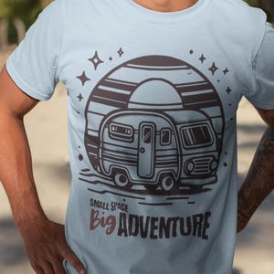 Camper Life Unisex Shirt, RV Life Tee For Nature Lovers, Camping Gift Shirt, Earthy Comfort Colors Unisex Outdoor Tee