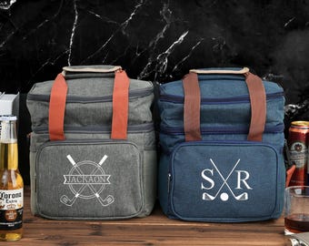 Bolsa térmica personalizada: regalo bordado para padrinos de boda, bolsa térmica grande para almuerzo