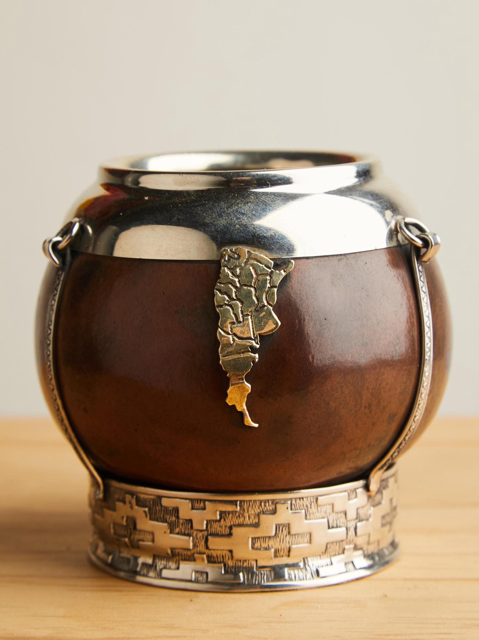 マテ壺 MATE CUP ARGENTINE MADE PREMIUM Mate Imperial The Argentino World Cup Champion Limited Edition + Premi