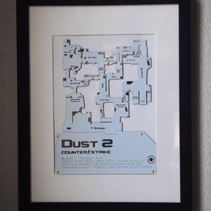 Counter-Strike Inspired Printed Circuit Board Wall Art