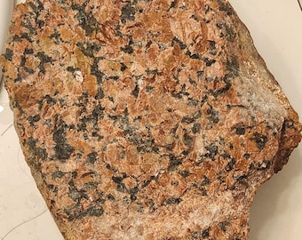 maple red granite with feldspar