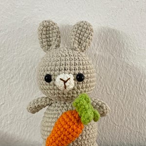 Cute bunny crochet PDF, rabbit crochet pattern, Crochet pattern rabbit, English pattern amigurumi pdf