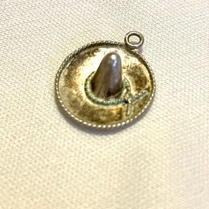 Vintage Sterling Silver made in Mexico Sabrero charm