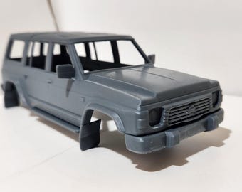 1 24 scale resin printed GQ Nissan Patrol wagon -body only-