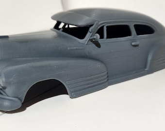 1 24 scale resin printed 1948 Chevrolet Fleetline -body only-