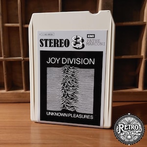 Fita cassete personalizada feita à mão Joy Division Unknown Pleasure de 8 faixas