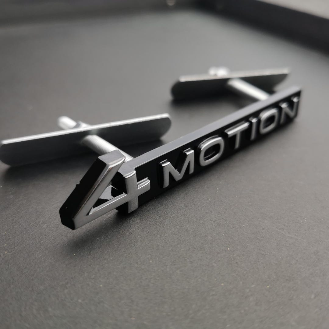 4motion Chrome Front Grille Logo Badge - Etsy