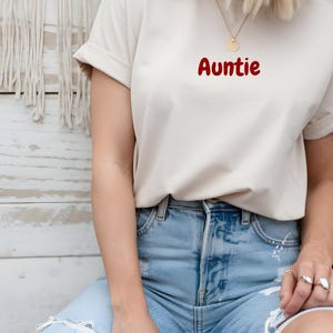Auntie godmother T-Shirt, Cool Aunts Shirt, Favorite Aunt Shirt, Cool Aunt Gift from Niece, New Aunt Shirt, Gift for Cool Aunts