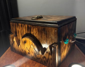 Mountain Themed Jewelry Box