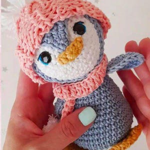 Penguin Pipo Crochet PDF Amigurumi Pattern – Cute Penguin Plush Toy DIY Crochet Pattern – Beginner Friendly