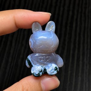 Labubu Carved Crystal - Etsy