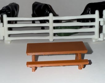 1/64 picnic tables (pack of 2)