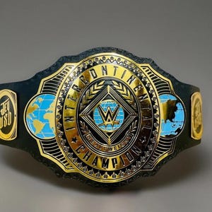 New Intercontinental Championship Replica Wrestling Title Belt 2MM Brass Adult