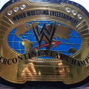 Intercontinental Championship OLD Wrestling Replica Title Belt Adult Size | High Quality | Premium Handmade Belts