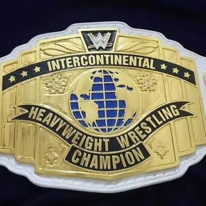 New Intercontinental Championship Replica Belt 2MM Brass Adult Size | High Quality | Premium Belts