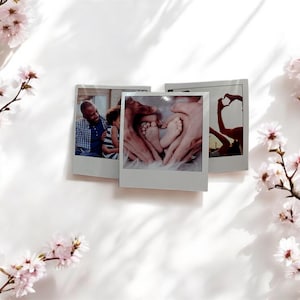 Retro Photo Magnets: Custom Polaroid Style Fridge Decor