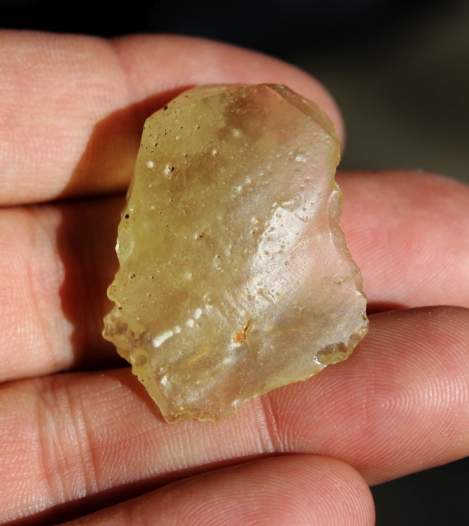 Libyan Gold Tektite Yellow Desert Glass from Egypt King Tut Etsy
